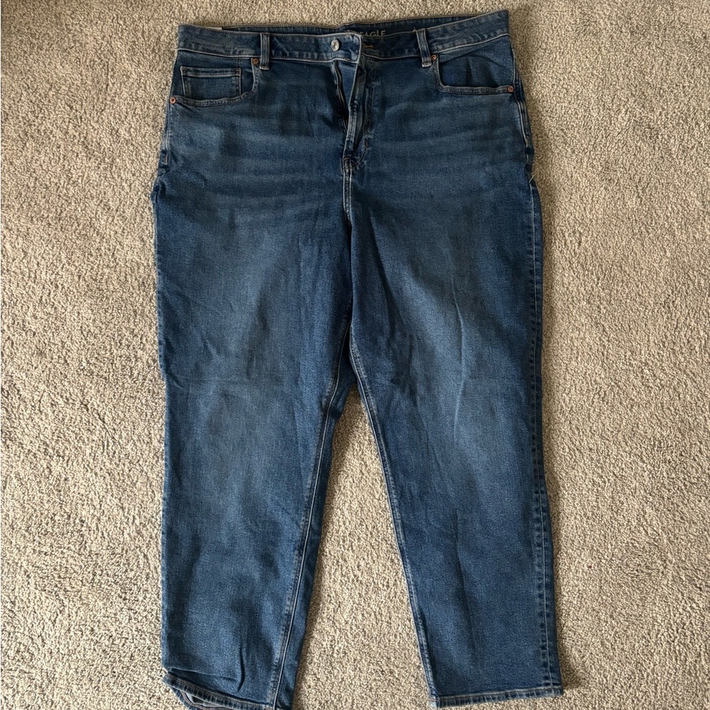 American Eagle Mom Jeans size 18 NWT